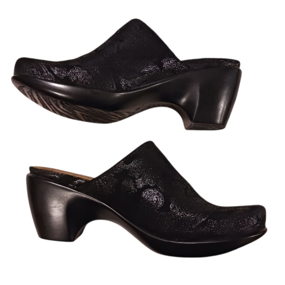NAOT Eden Dream Lace Paisley Nubuck Mule Clog 38 - Picture 4 of 14